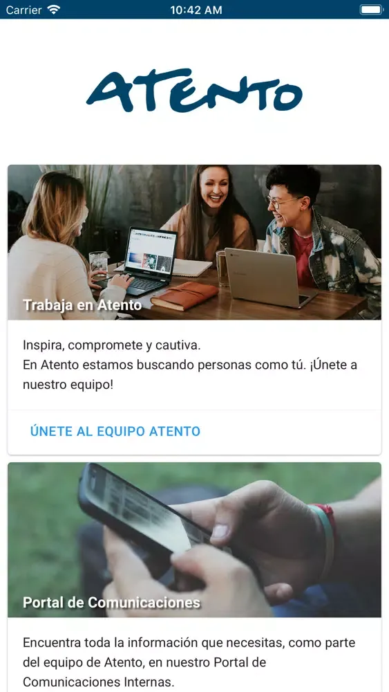 Atento Chile スクリーンショット