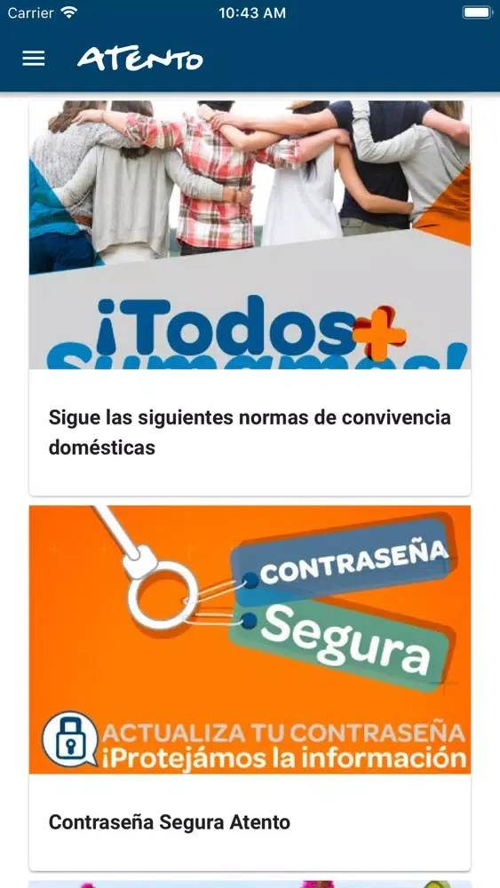 Atento Chile スクリーンショット