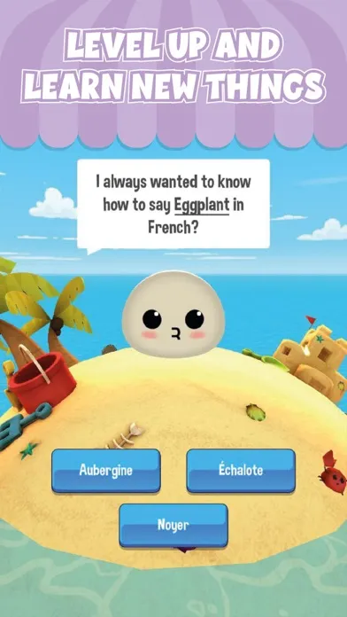 Captures d'écran de Lingogotchi: My Learning Slime