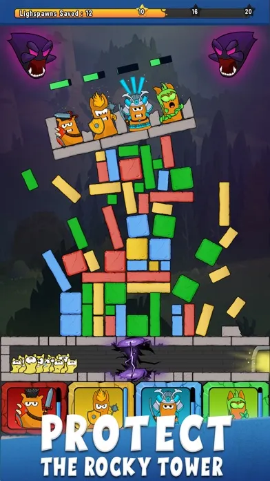 Rocky Towers: Puzzle Defense Screenshots