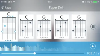 ภาพหน้าจอของ reChord - transcribe chords with guitar diagrams for all your songs