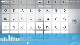 ภาพหน้าจอของ reChord - transcribe chords with guitar diagrams for all your songs