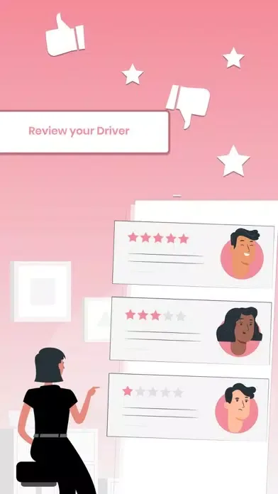 RideSafe Passenger Screenshots