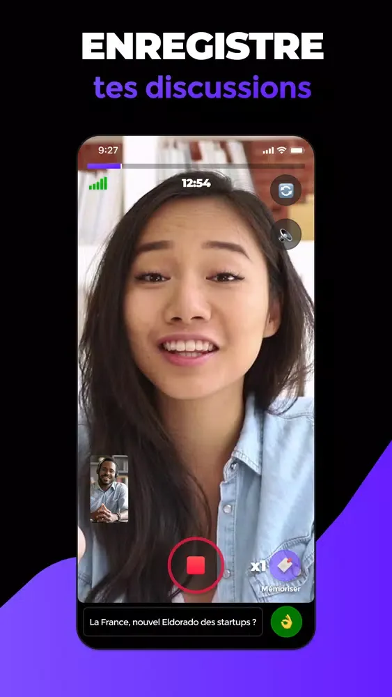 Tangkapan layar Feelback - Smart talk