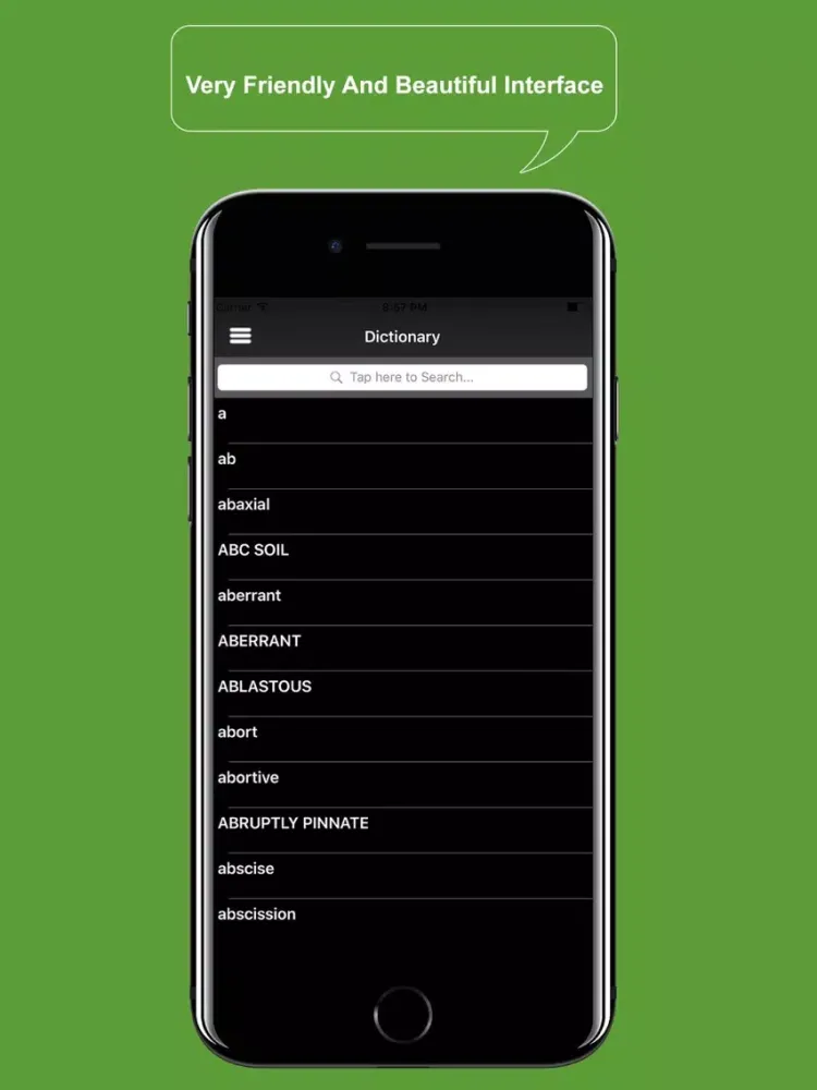 Botany Dic : Latest Botany Dictionary iPad  Screenshots