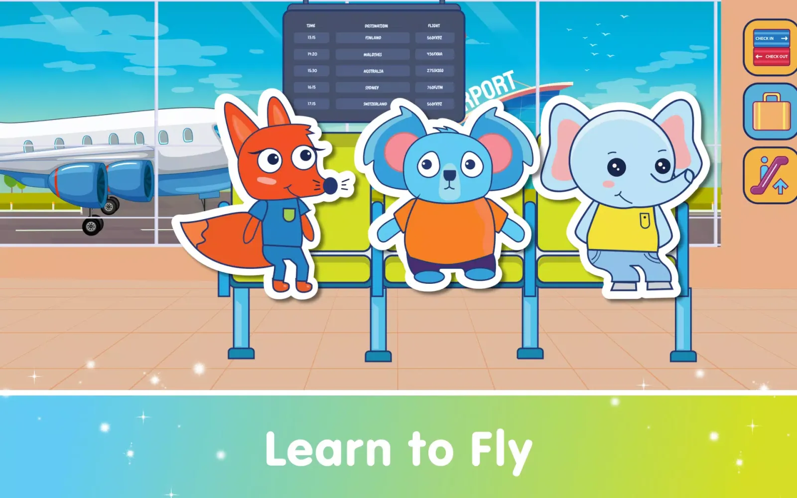 Capturas de pantalla de Airplane Games for Children