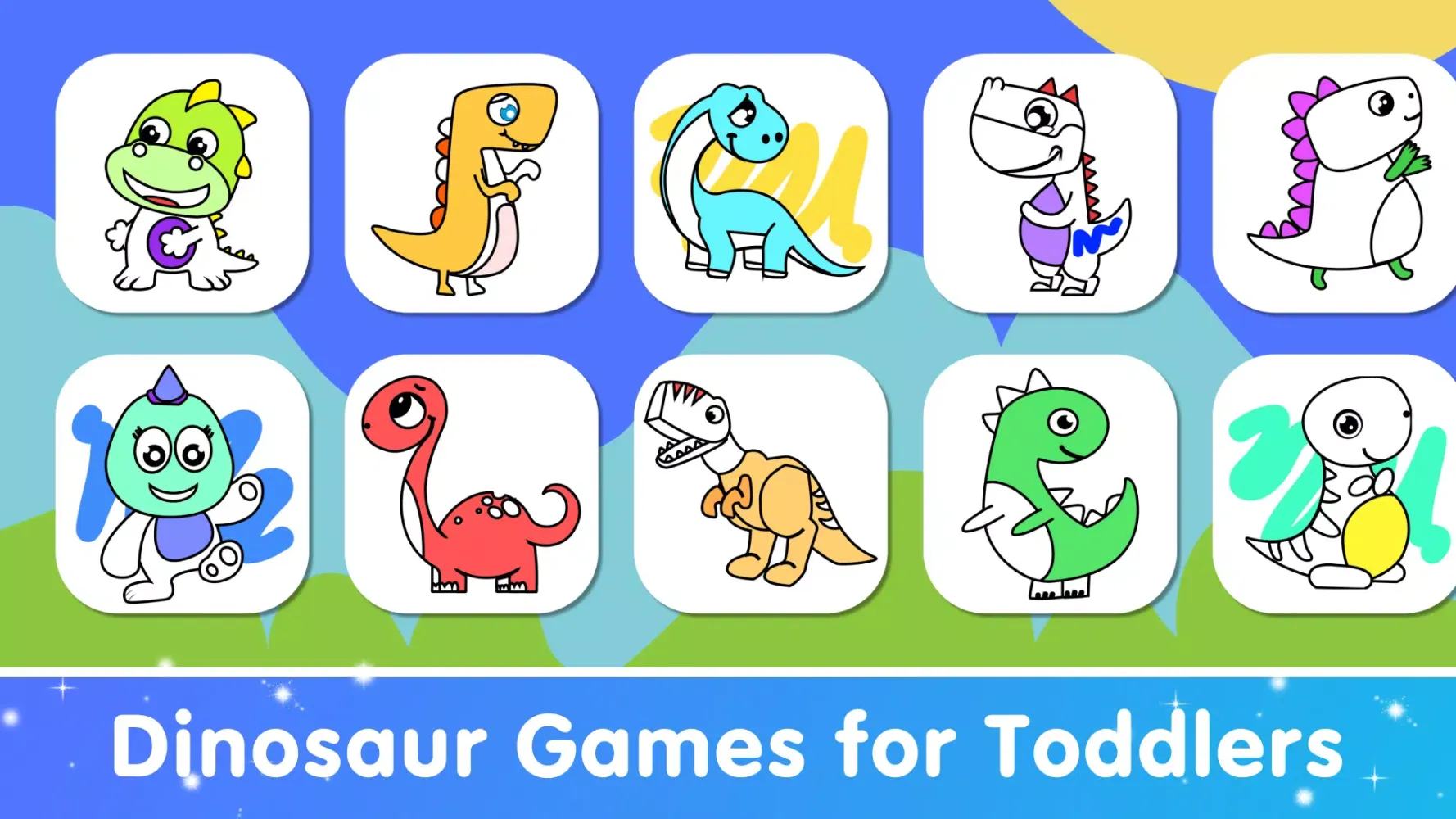 Coloring & Drawing Kids Games应用截图