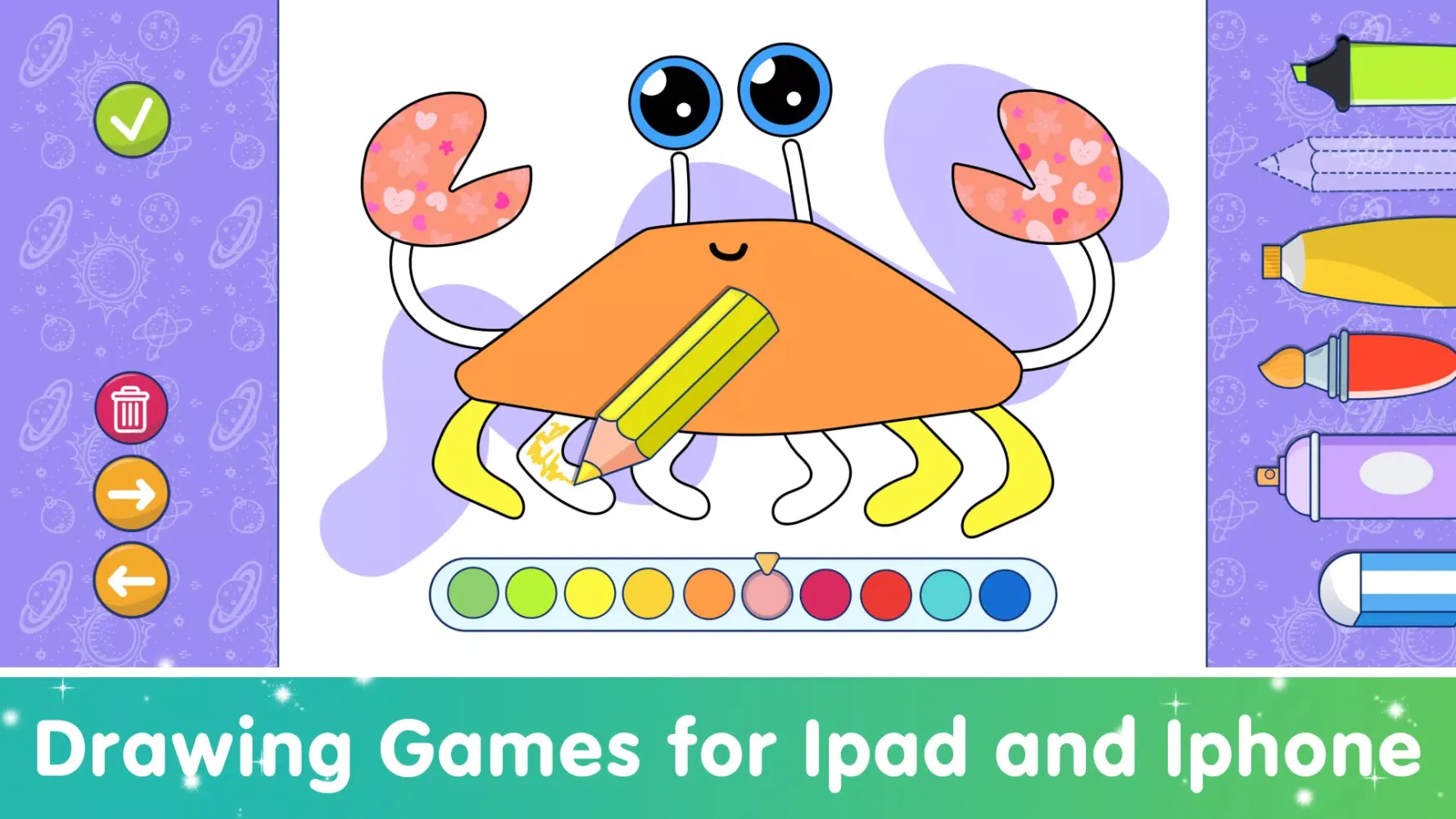Coloring & Drawing Kids Games应用截图