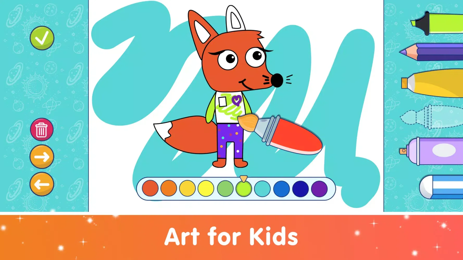 Coloring & Drawing Kids Games应用截图