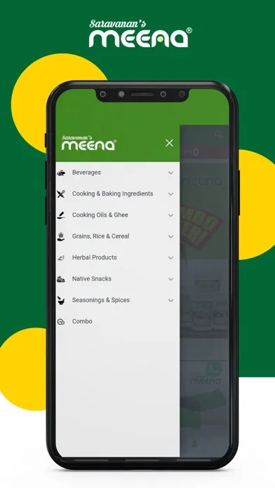 Tangkapan skrin Meena Stores - India