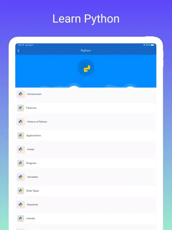 Learn Backend Development iPad  Screenshots