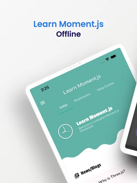 Learn Moment.js Offline [PRO] iPad  स्क्रीनशॉट