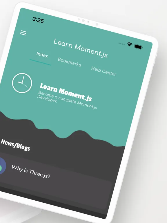 Learn Moment.js Offline [PRO] iPad  स्क्रीनशॉट