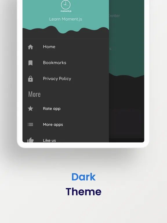 Learn Moment.js Offline [PRO] iPad  स्क्रीनशॉट