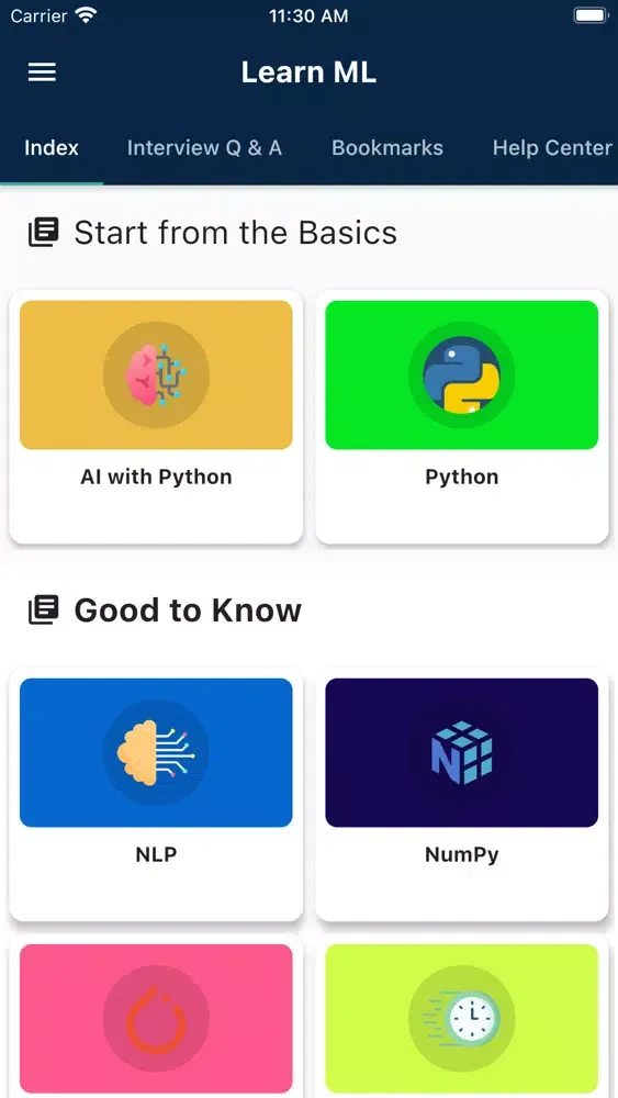 Learn Machine Learning Offline Ekran Görüntüleri
