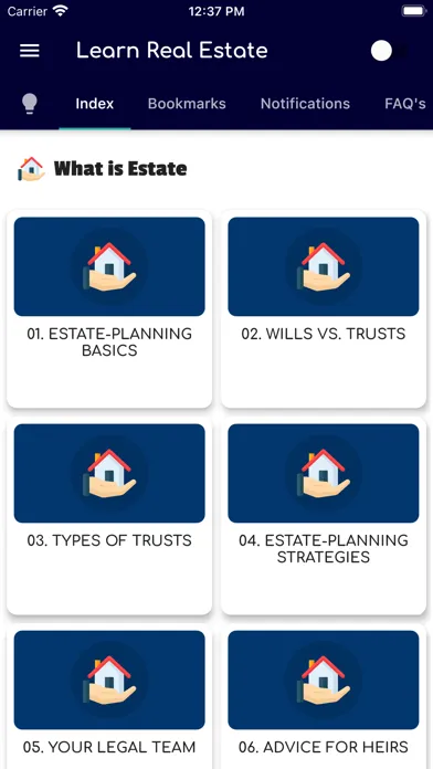 Real Estate Investing Guide Screenshots