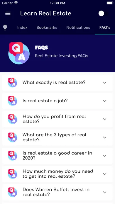 Real Estate Investing Guide Screenshots