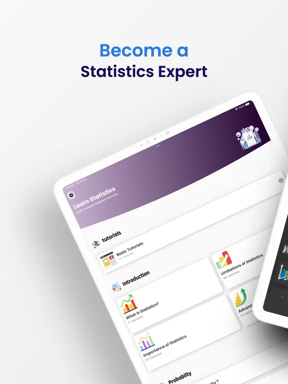 صور Learn Statistics [PRO] iPad 