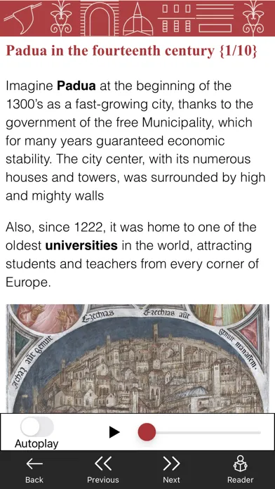 Screenshot di Padova Urbs picta