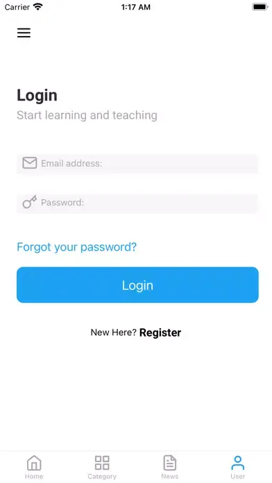 Captures d'écran de منصة كورسيز Courses‎