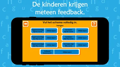 Oefenen met werkwoorden سکرین شاٹس