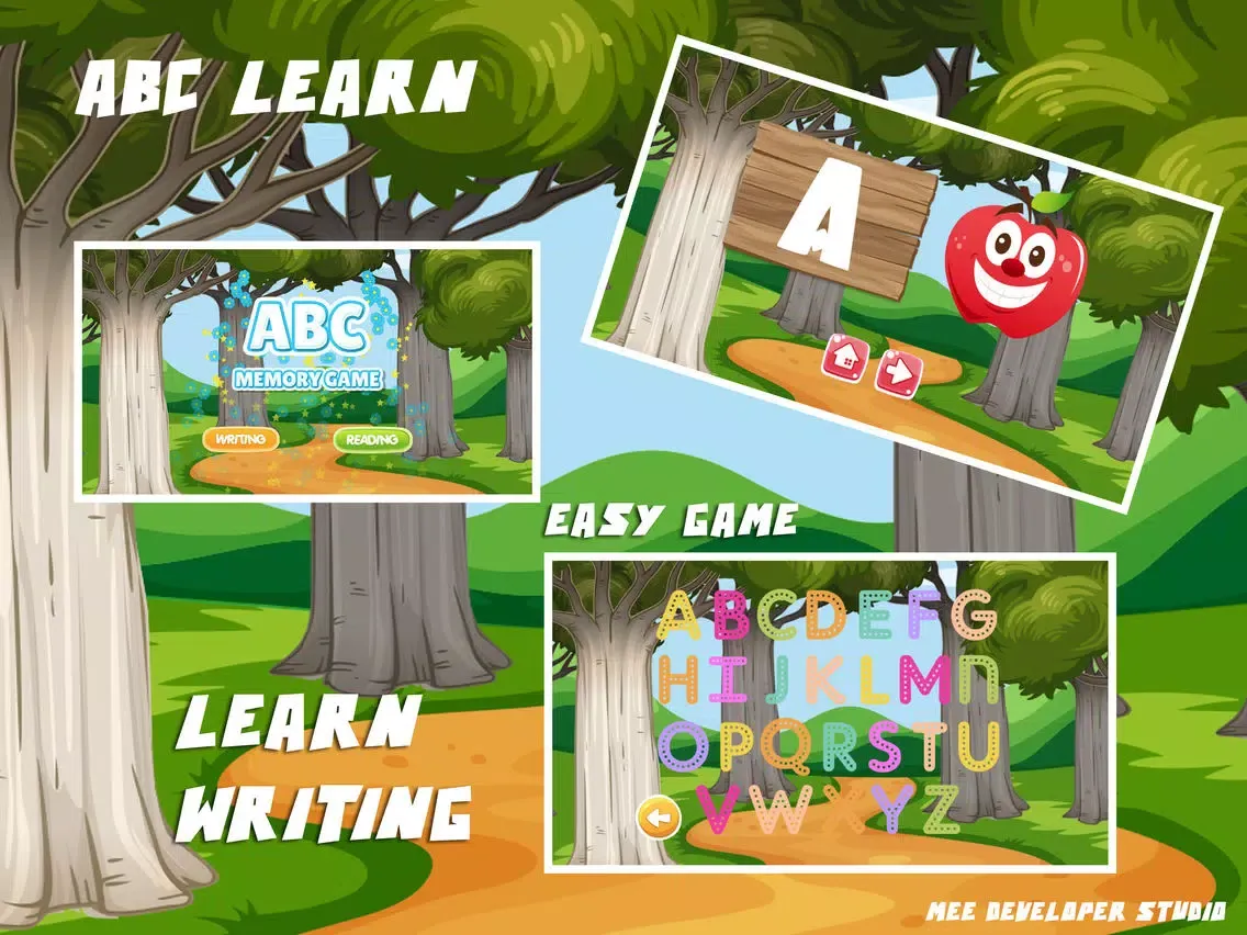 ภาพหน้าจอของ ABC Learning English Alphabet iPad 