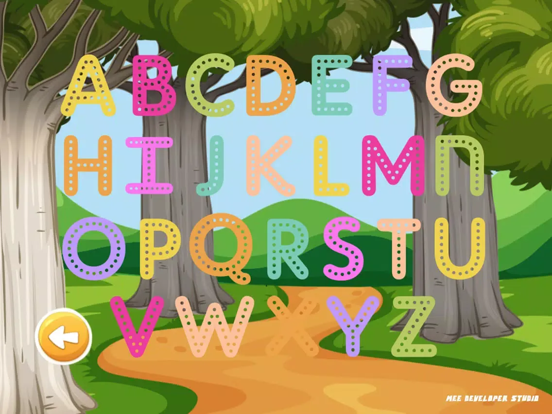 ภาพหน้าจอของ ABC Learning English Alphabet iPad 