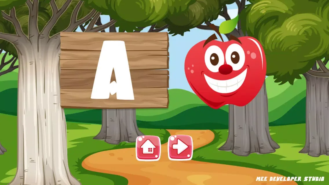 ภาพหน้าจอของ ABC Learning English Alphabet