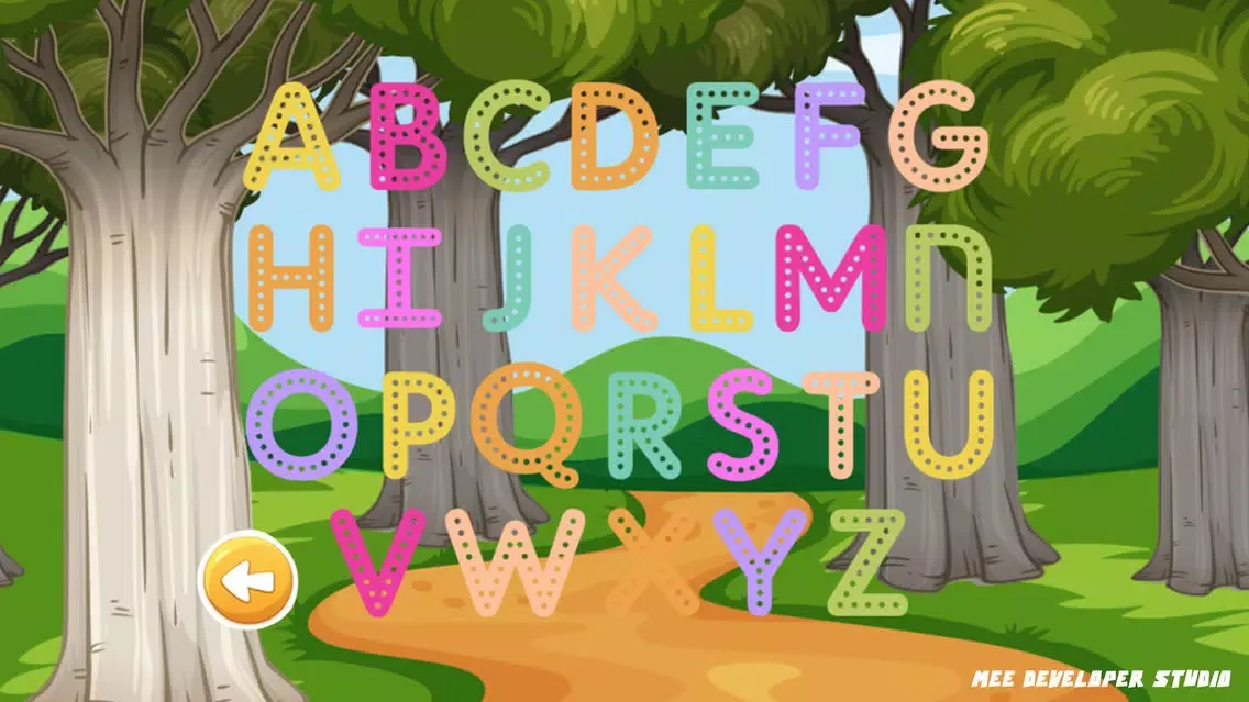 ภาพหน้าจอของ ABC Learning English Alphabet