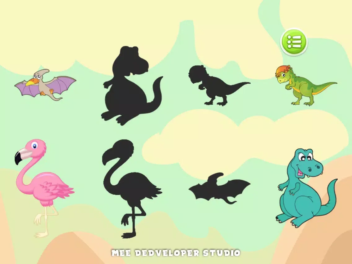 Capturas de pantalla de Dino World Dinosaur Coloring iPad 