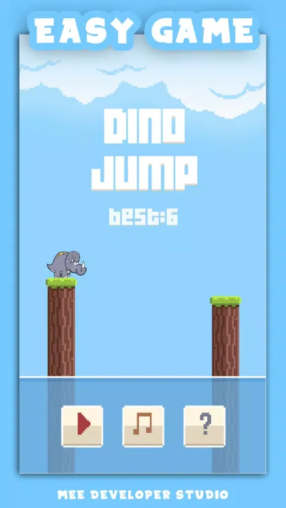 Tangkapan layar Dino Jump Endless Dinosaur run