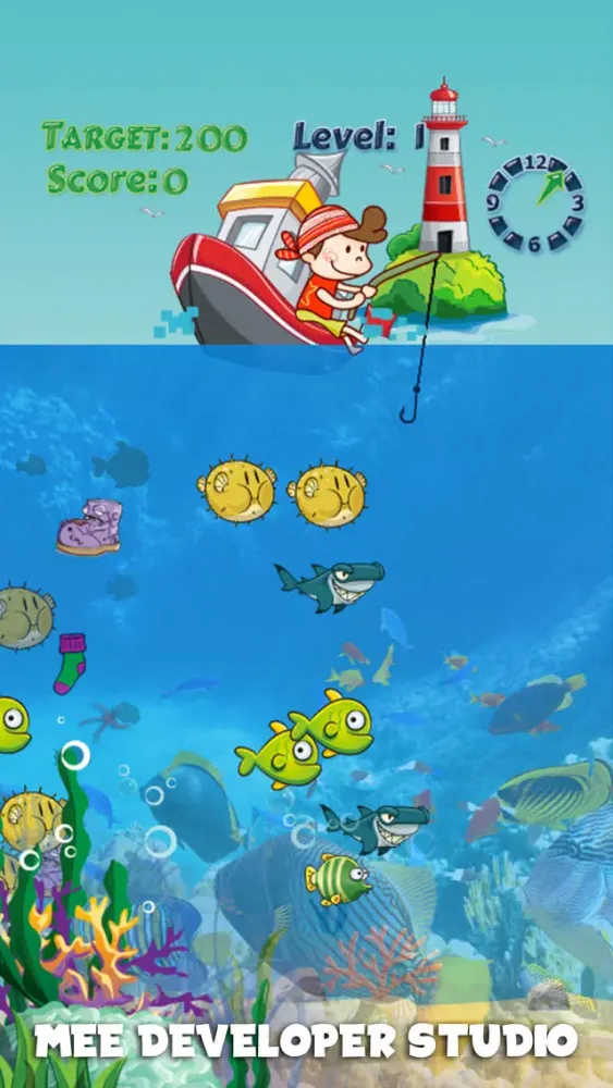 Ảnh chụp màn hình của Aquarium Animal Shark Fishing