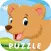 Fruit Slice Animal Word Puzzle