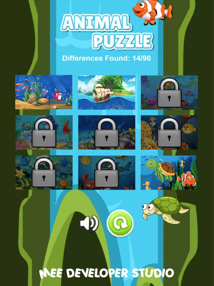 صور Ocean Animal Hidden Sea Puzzle iPad 