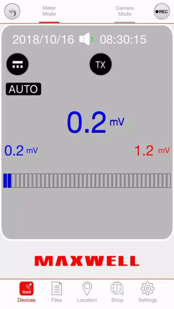 Maxwell Multimeters स्क्रीनशॉट