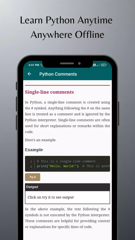 Capturas de tela do Python