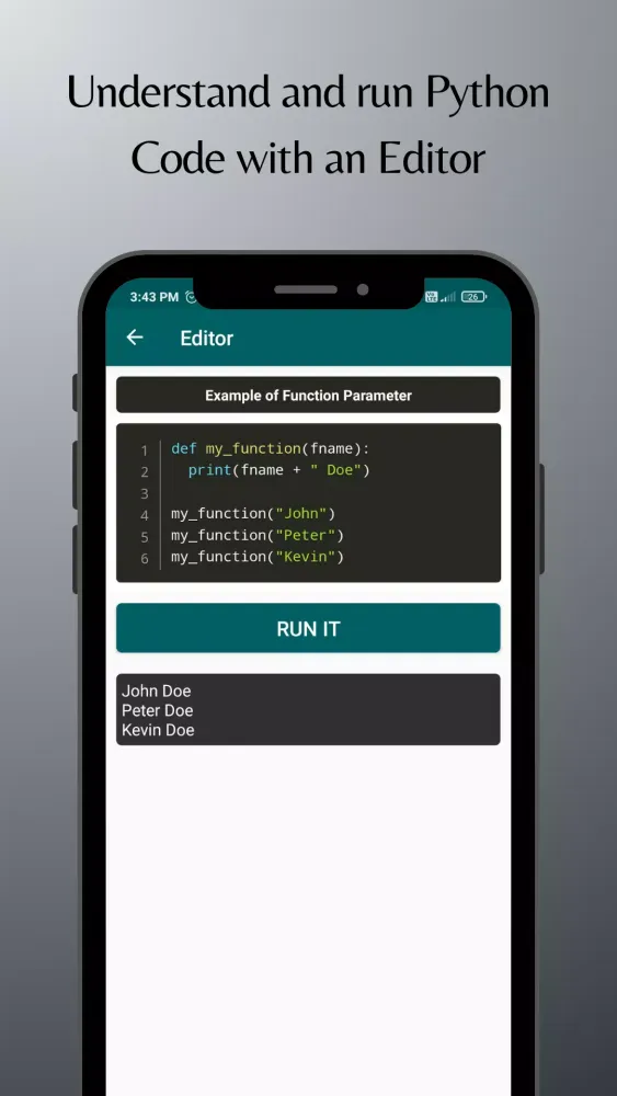 Capturas de tela do Python