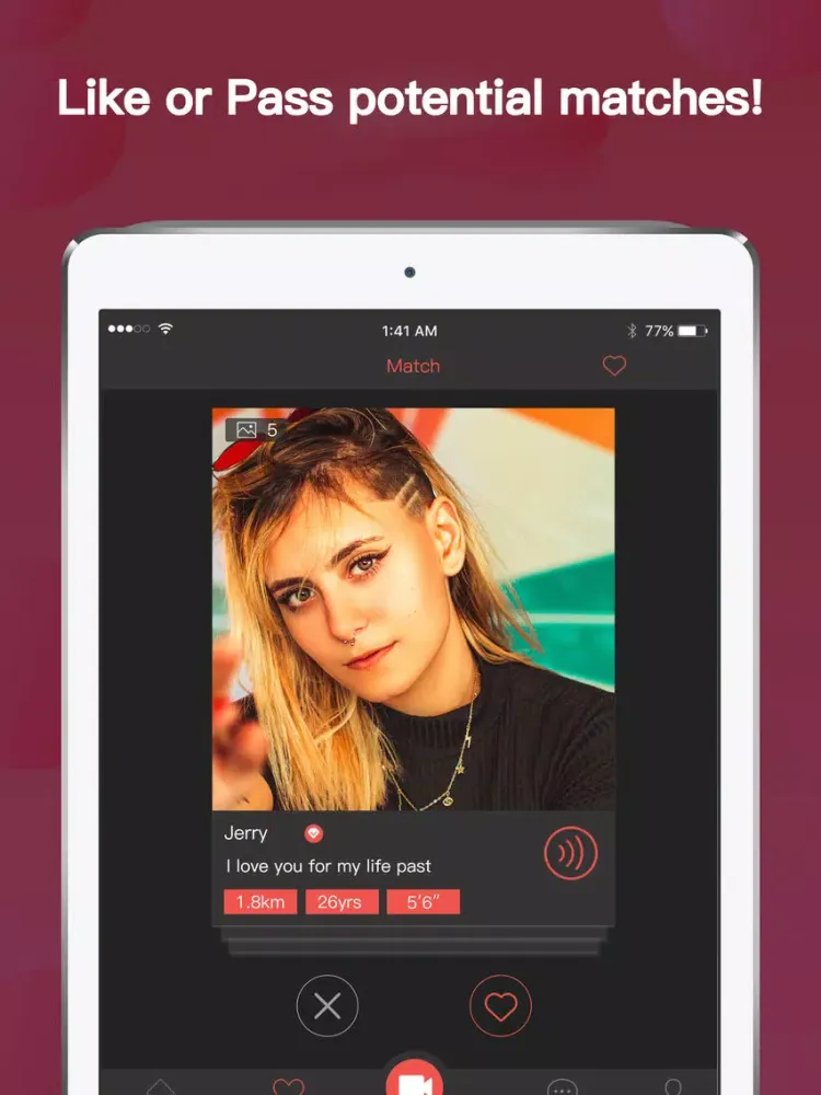 Ảnh chụp màn hình của FLING FINDER - dating & hookup iPad 
