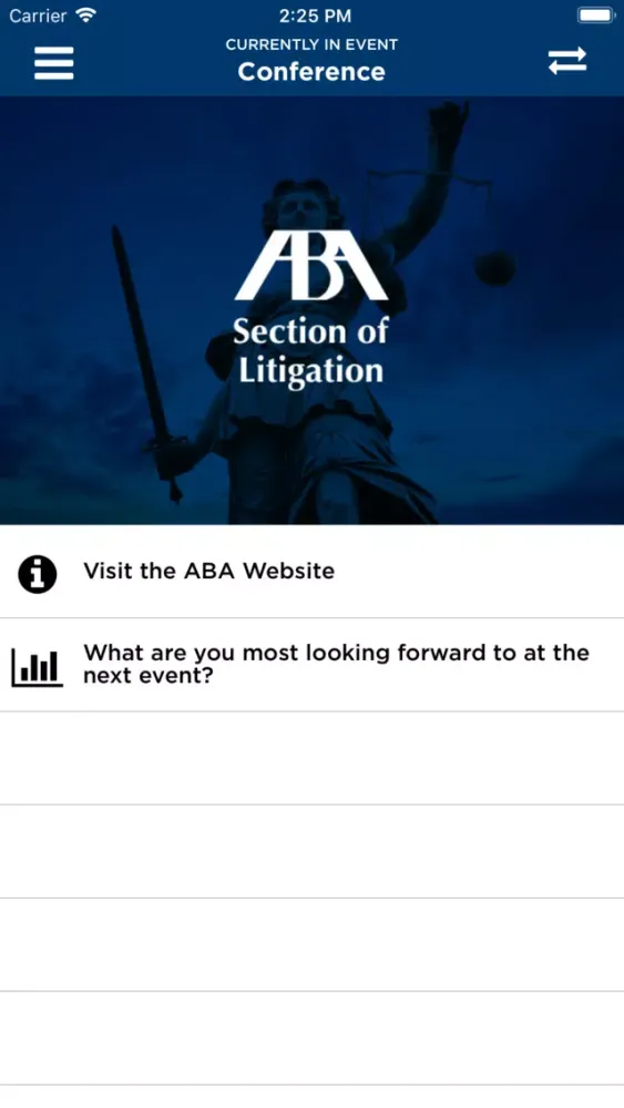 ABA Meetings应用截图