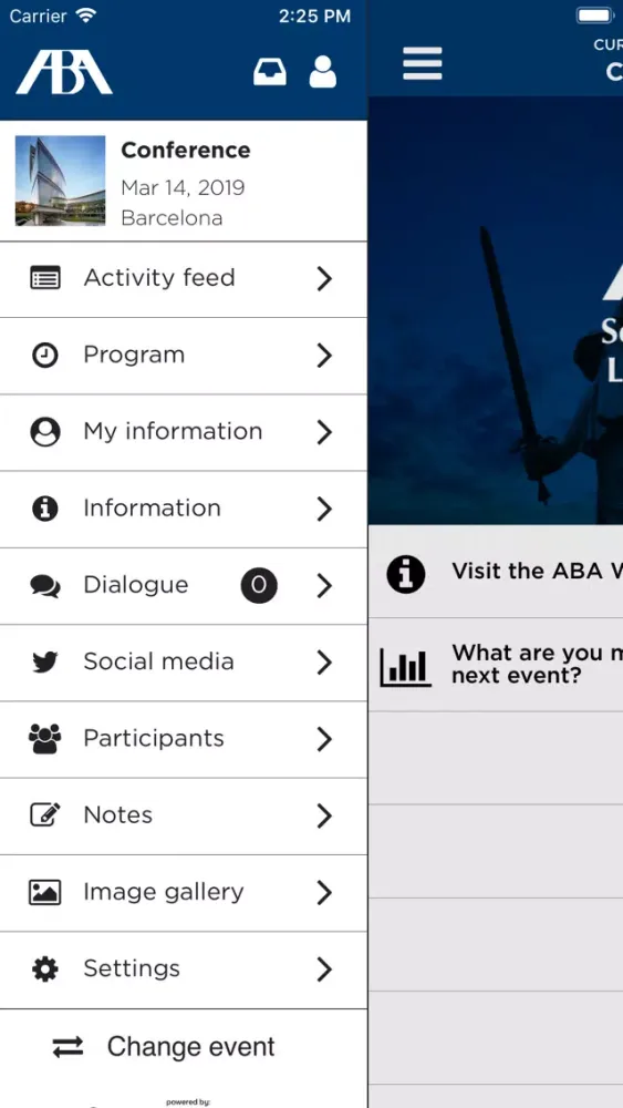 ABA Meetings应用截图