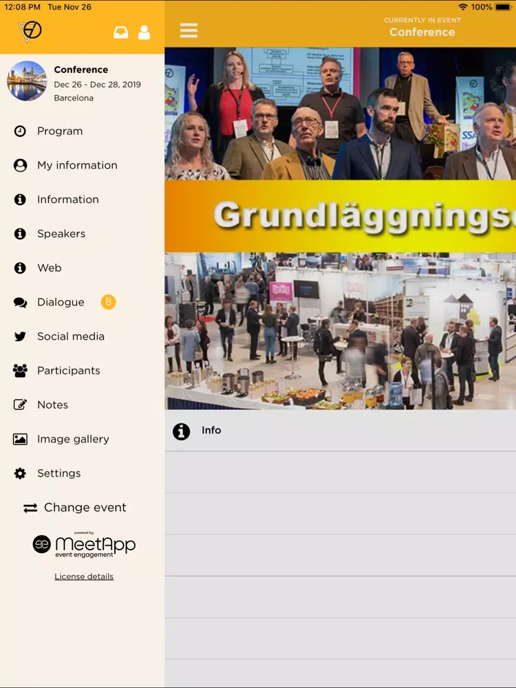 Grundläggningsdagens app (SGF) iPad  Ekran Görüntüleri