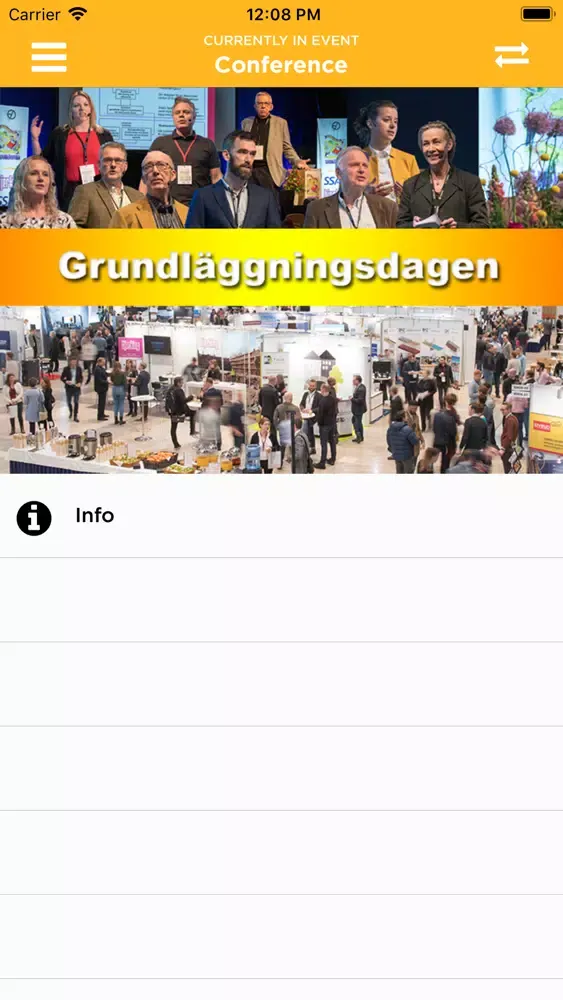 Grundläggningsdagens app (SGF) Ekran Görüntüleri
