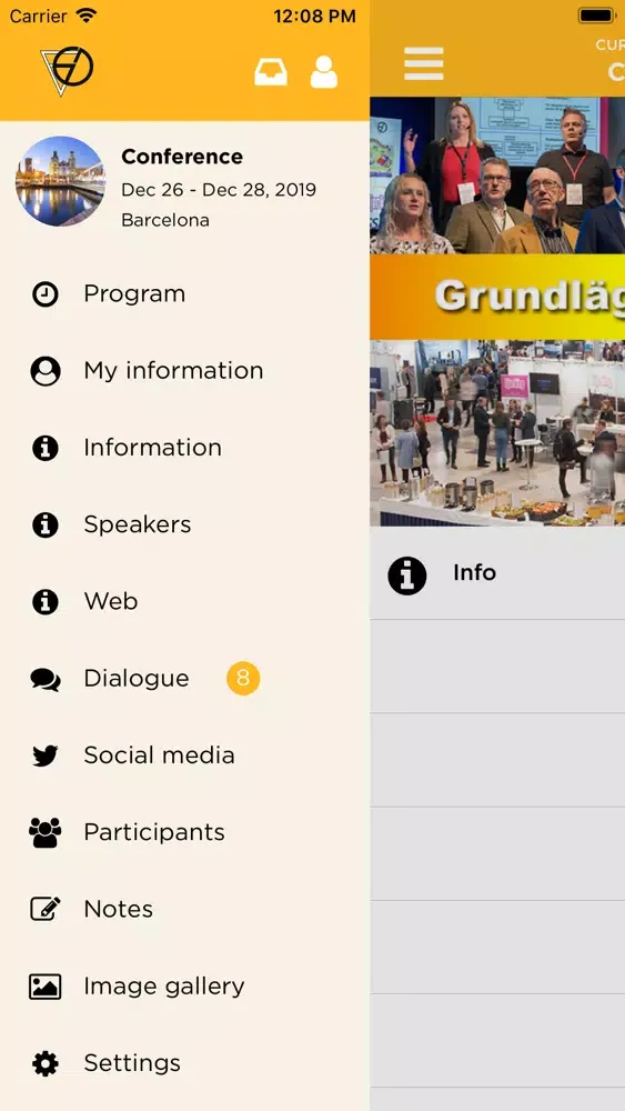 Grundläggningsdagens app (SGF) Ekran Görüntüleri