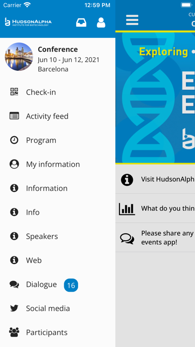 HudsonAlpha Education Events スクリーンショット