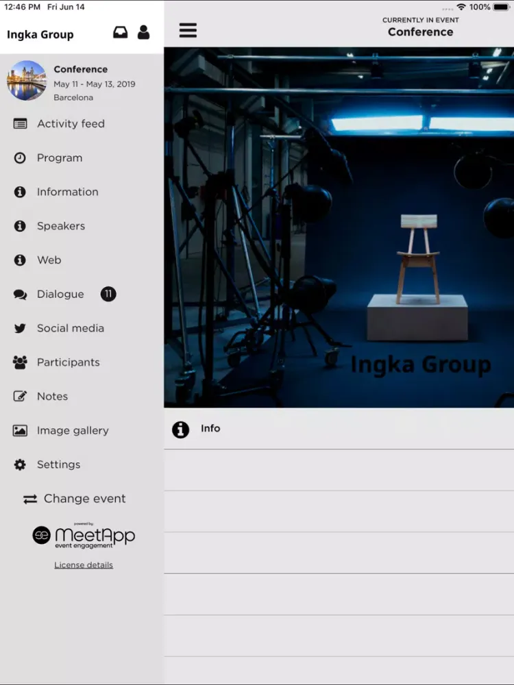 Captures d'écran de MeetApp for INGKA Group iPad 