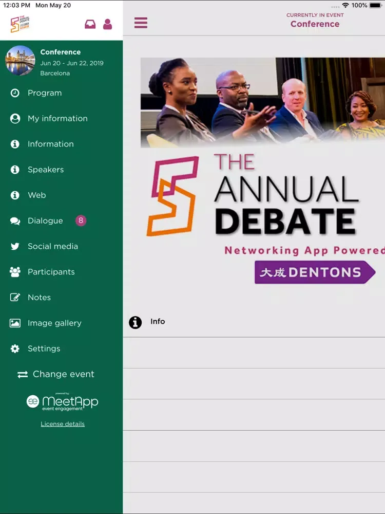 The Annual Debate 2019 iPad 应用截图