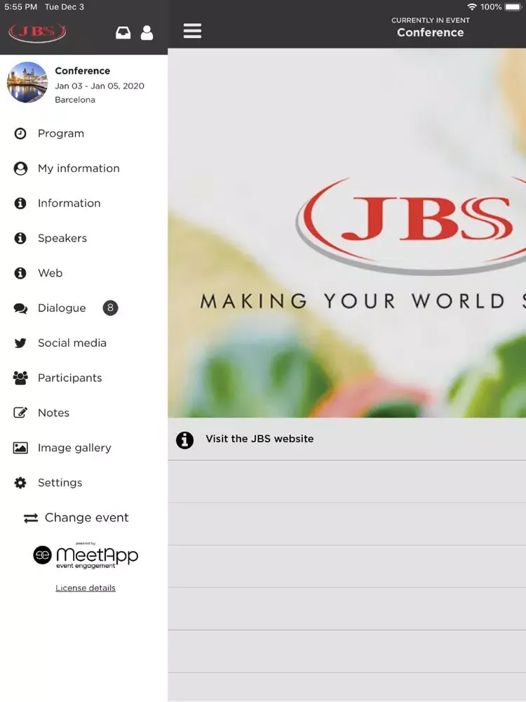 JBS Culture iPad  Screenshots