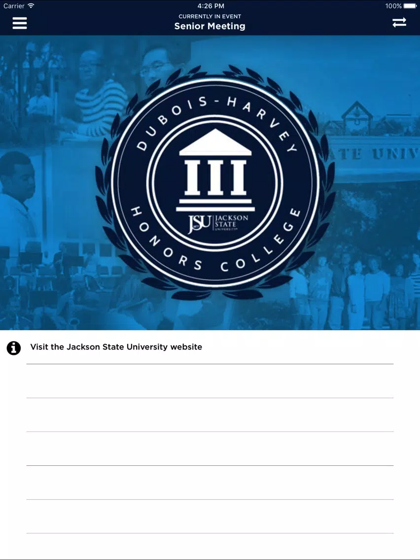 Screenshot di JSU Honors iPad 
