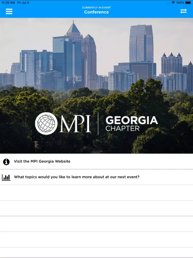 MPI Georgia iPad 应用截图