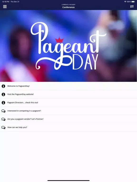 تصاویر Pageant Day iPad 